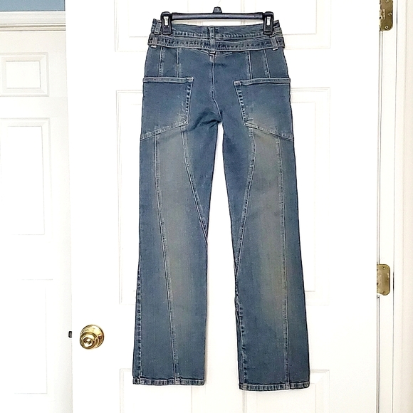 Rue21 Stretch Low Rise Denim Jeans with Belt - Picture 5 of 10